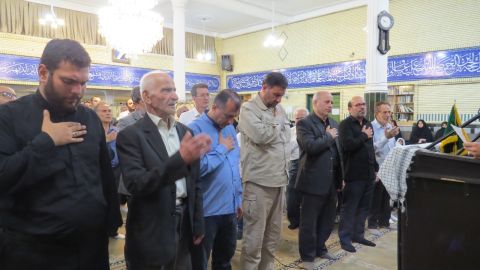برگزاری مراسم مداحی و احسان نذری