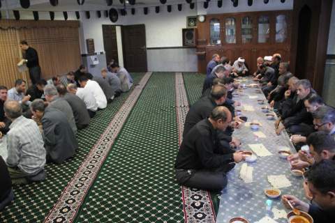 برگزاری مراسم پر فیض و معنوی قرائت زیارت عاشورا :