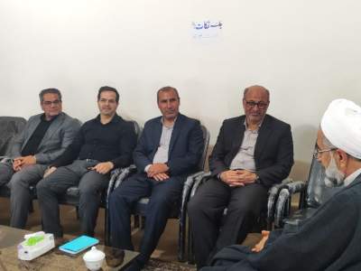 دیدار مهرافروز مدیرکل کمیته امداد امام خمینی(ره) با امام جمعه محترم شهرستان پیرانشهر