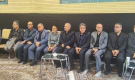 حضور امدادگران کمیته امداد  در مراسم گرامیداشت یاد و خاطره شهدای فاجعه تروریستی هفتم تیر 