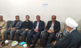 دیدار مهرافروز مدیرکل کمیته امداد امام خمینی(ره) با امام جمعه محترم شهرستان پیرانشهر